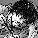 Olruggio as the Ben Affleck smoking meme